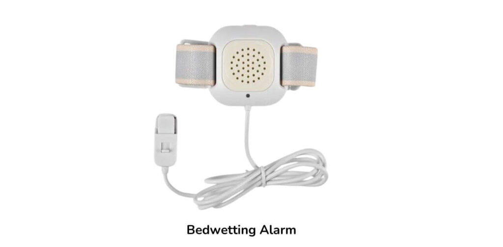 Bedwetting alarm device